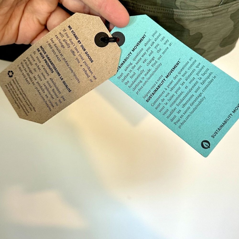 NWT Prana Layna Brami in Sage Camo - Size Small - Picture 4 of 10